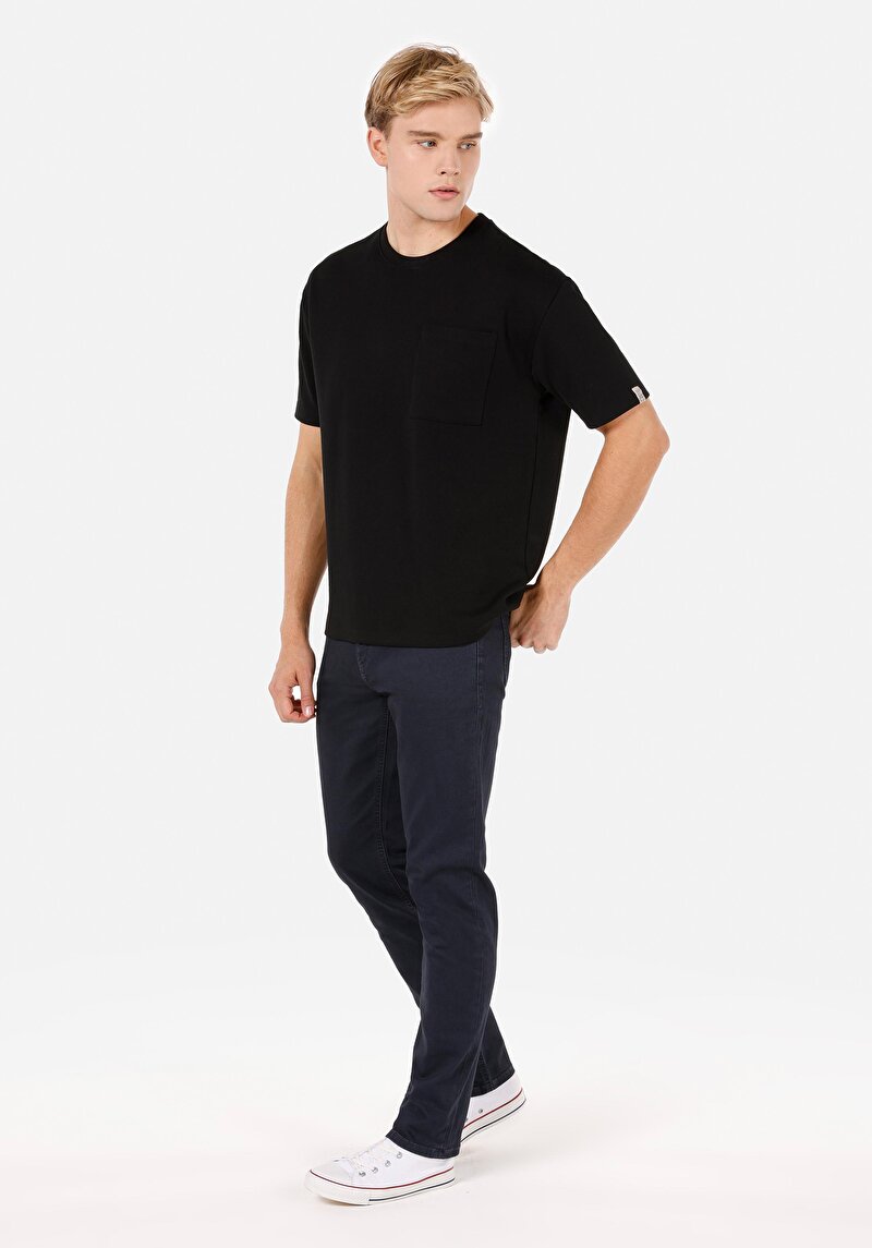 Imagine a Pantaloni De Barbati Antracit Straight Fit Cl1071678