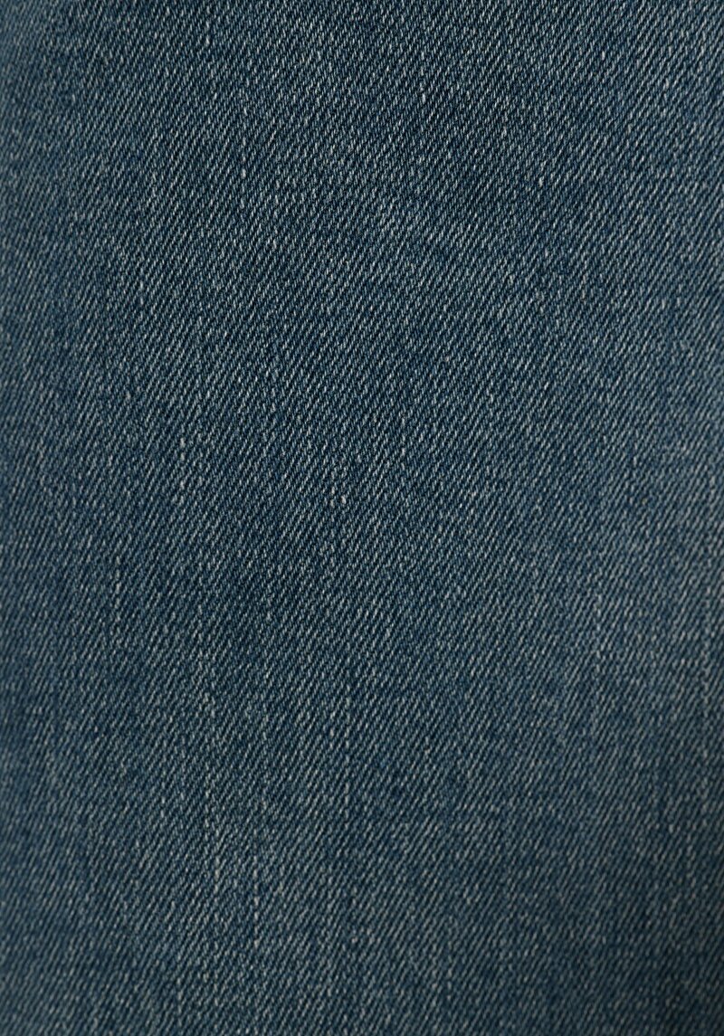 Afișați detalii pentru Blugi İndigo Pentru Bărbați Cu Talie Dreaptă Cu Talie Dreaptă