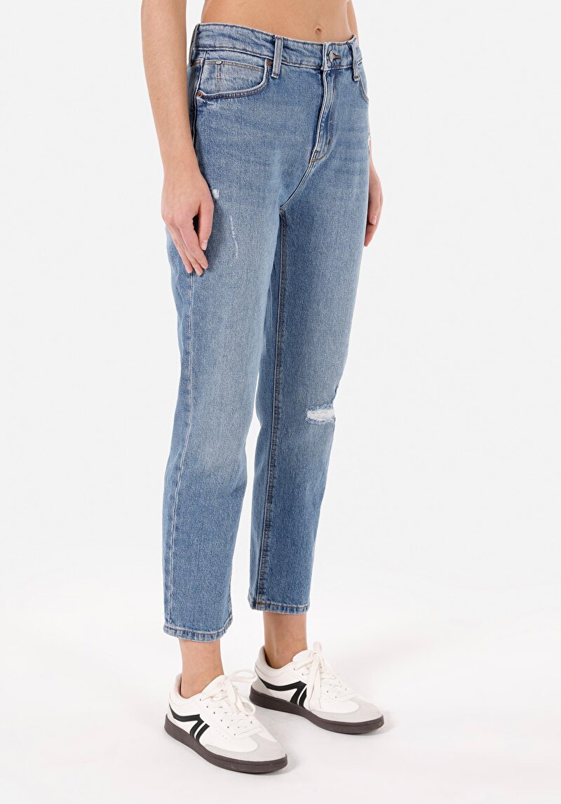 Afișați detalii pentru Pantaloni De Dama Denim Slim Fit 891 Maya Cl1071682