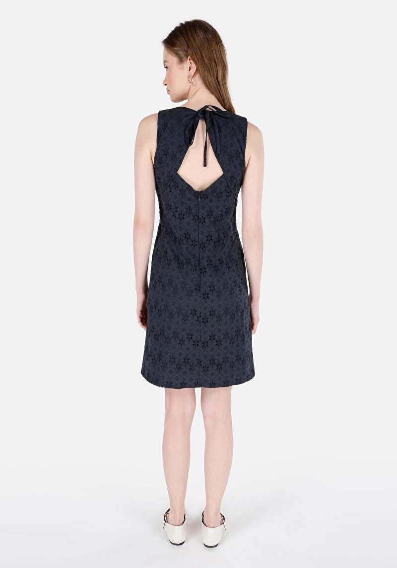 Afișați detalii pentru Rochie Slim Fit Bleumarin Pentru Femei