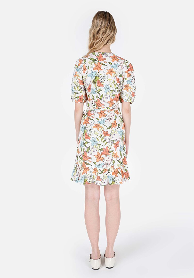 Imagine a Rochie Multicoloră Pentru Femei Regular Fit