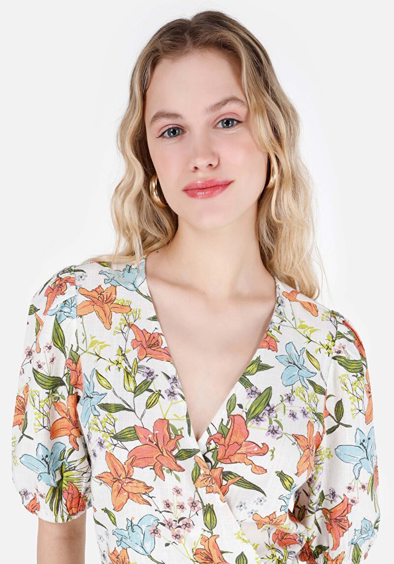 Afișați detalii pentru Rochie Multicoloră Pentru Femei Regular Fit