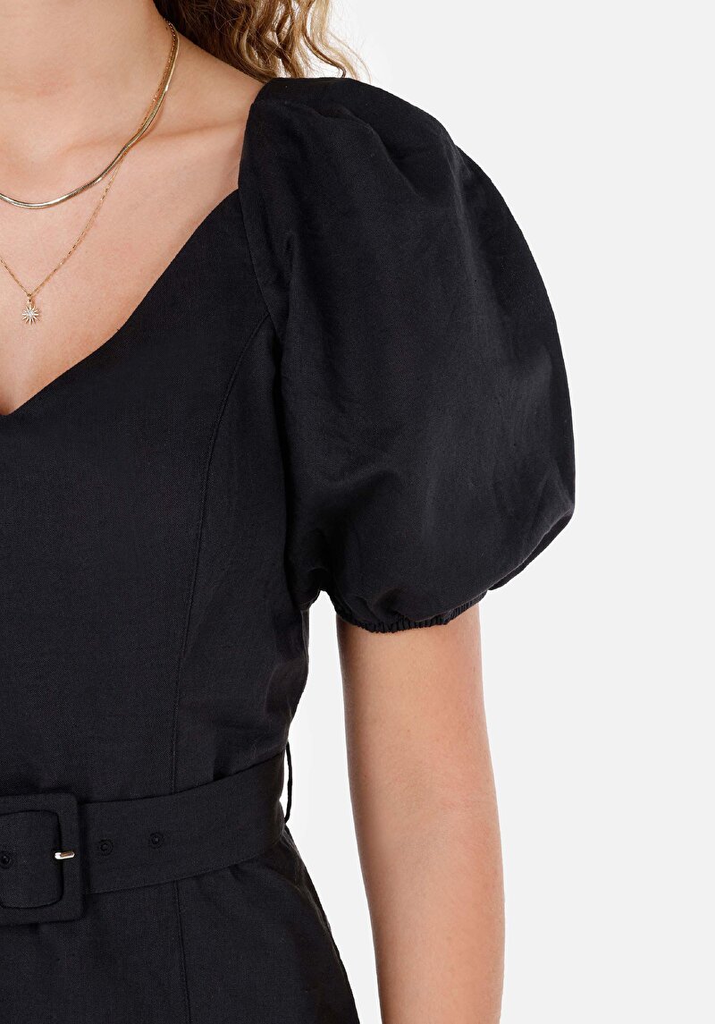 Afișați detalii pentru Rochie De Dama Negru Regular Fit  Cl1068987