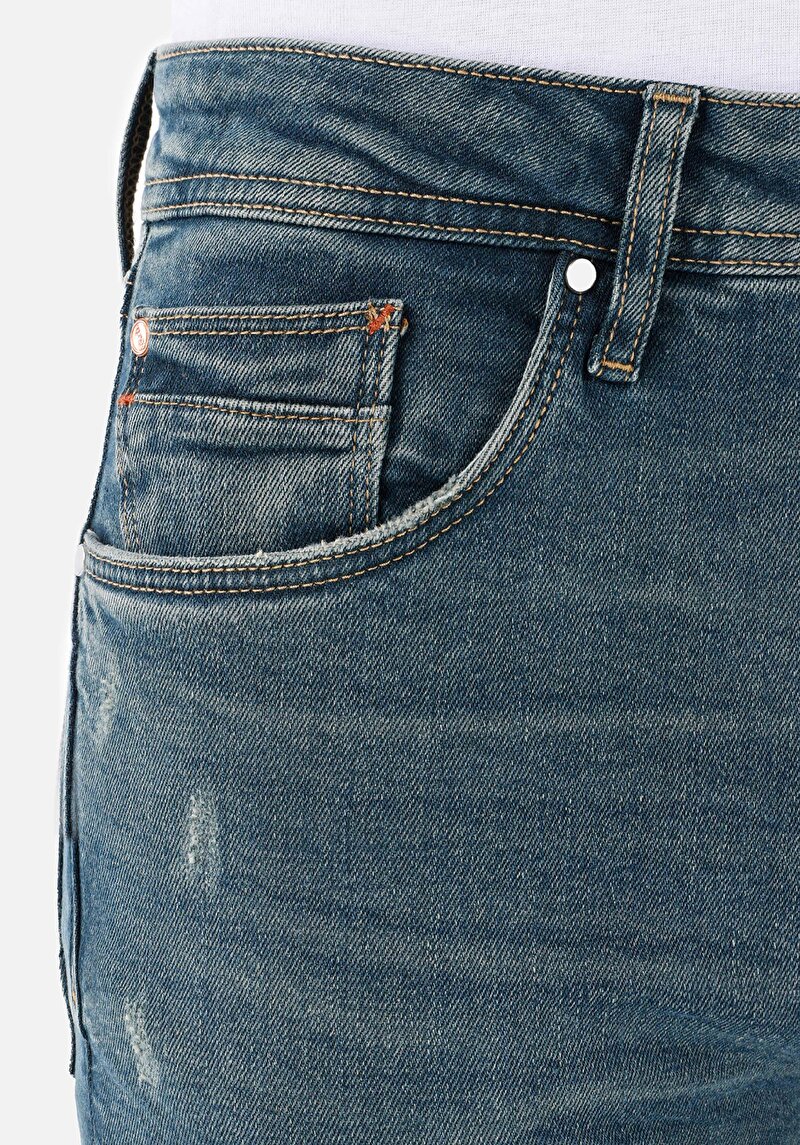 Afișați detalii pentru Blugi Negri Bărbați Cu Potrivire Dreaptă