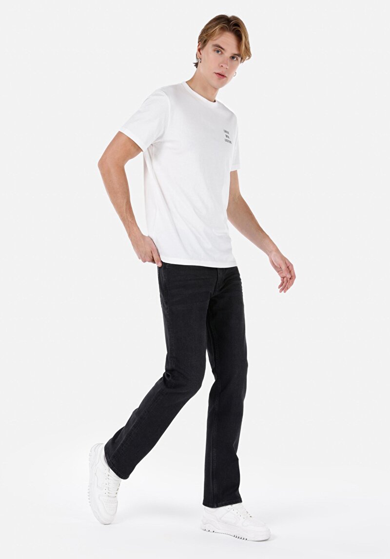 Afișați detalii pentru Pantaloni De Barbati Denim Regular Fit 045 David Cl1069022