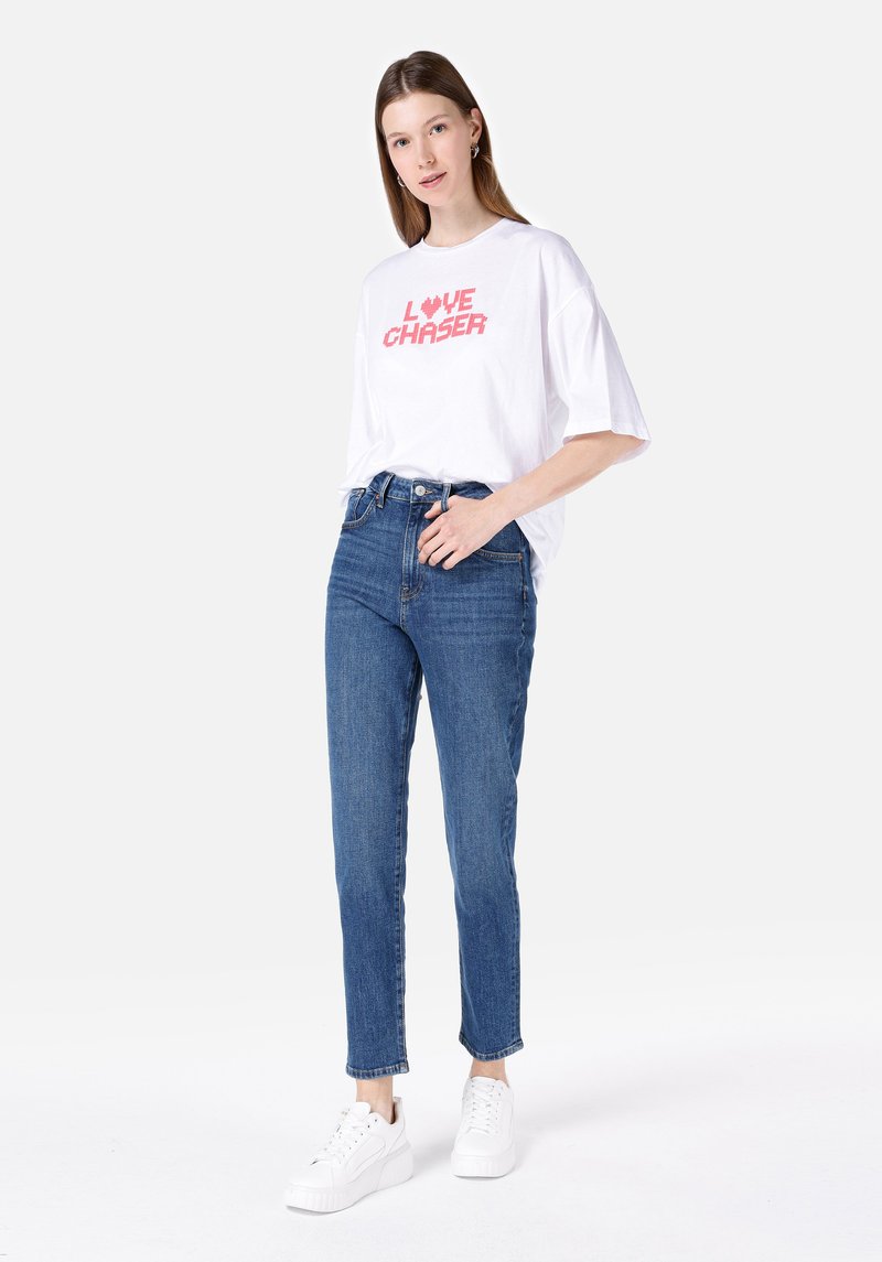 Imagine a Mom Fit Slim Leg Blugi Din Denim Pentru Femei