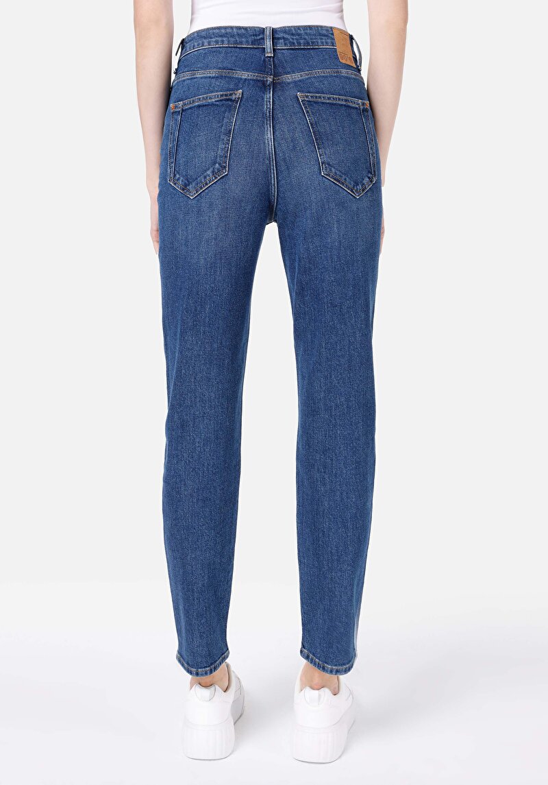 Imagine a Mom Fit Slim Leg Blugi Din Denim Pentru Femei