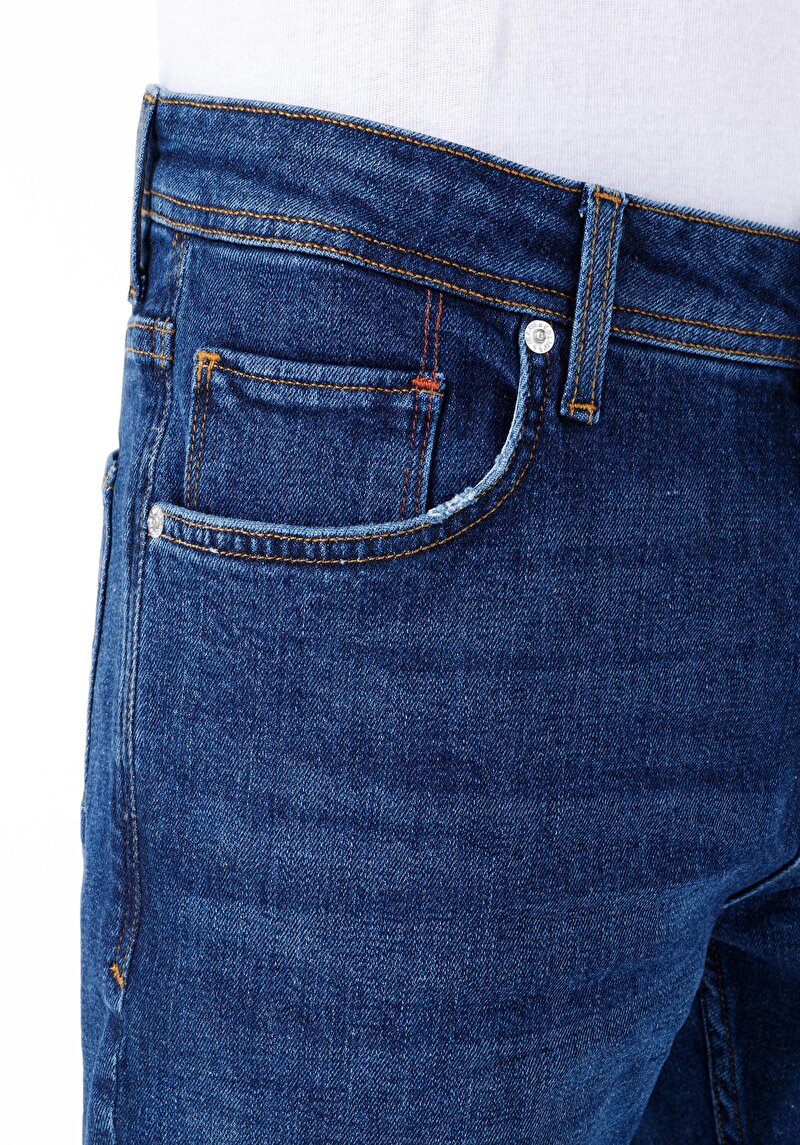 Afișați detalii pentru Pantaloni De Barbati Denim Straight Fit 044 Karl Cl1069033