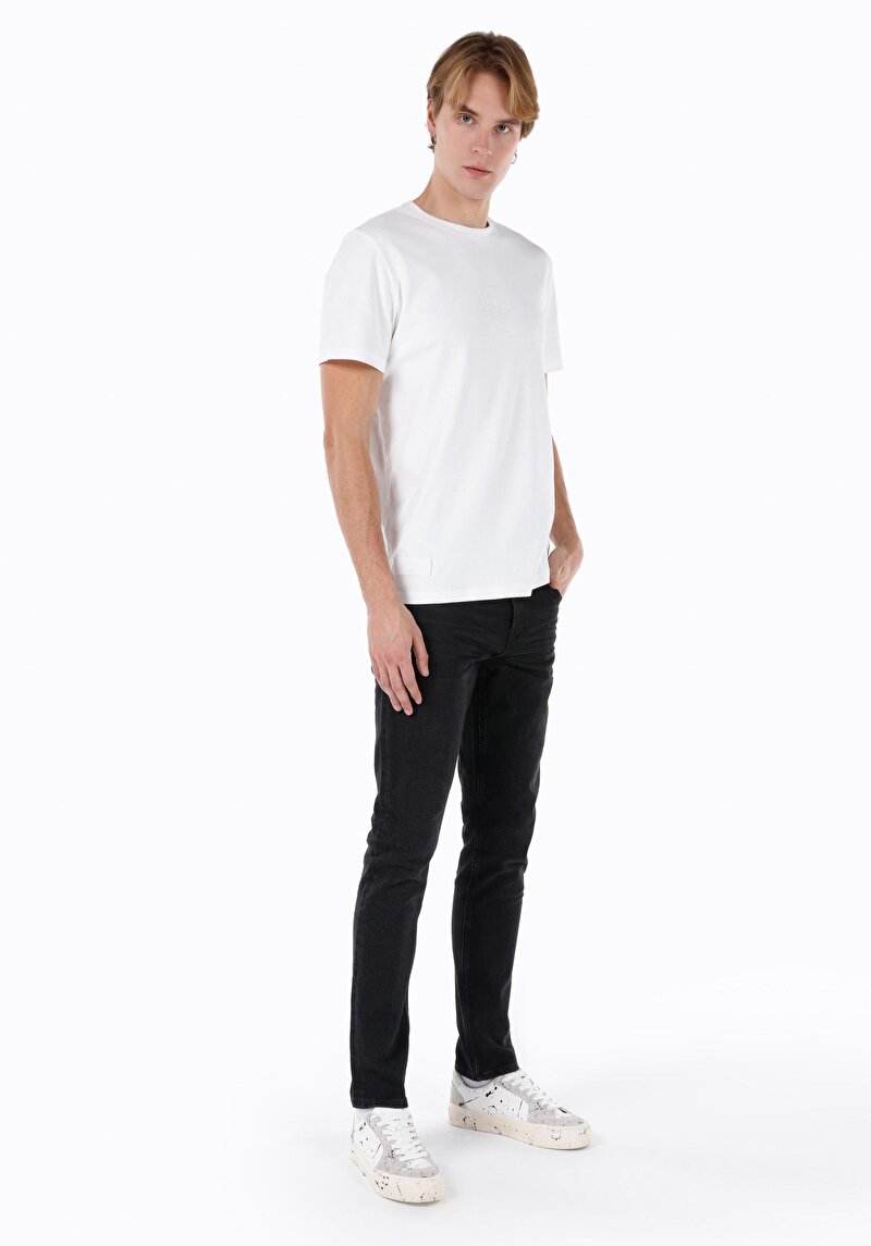 Imagine a Pantaloni De Barbati Denim Straight Fit 044 Karl Cl1069035