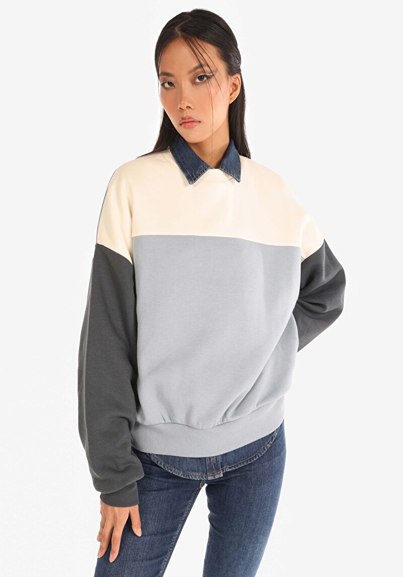 Imagine a Hanorac / Bluza De Dama Multicolor Regular Fit  Cl1065623