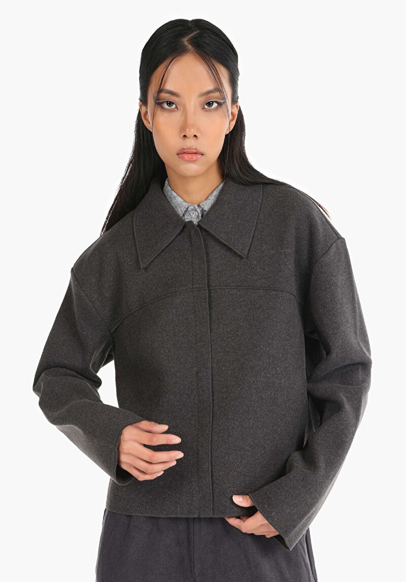 Imagine a Jacheta De Dama Antracit Regular Fit  Cl1065626