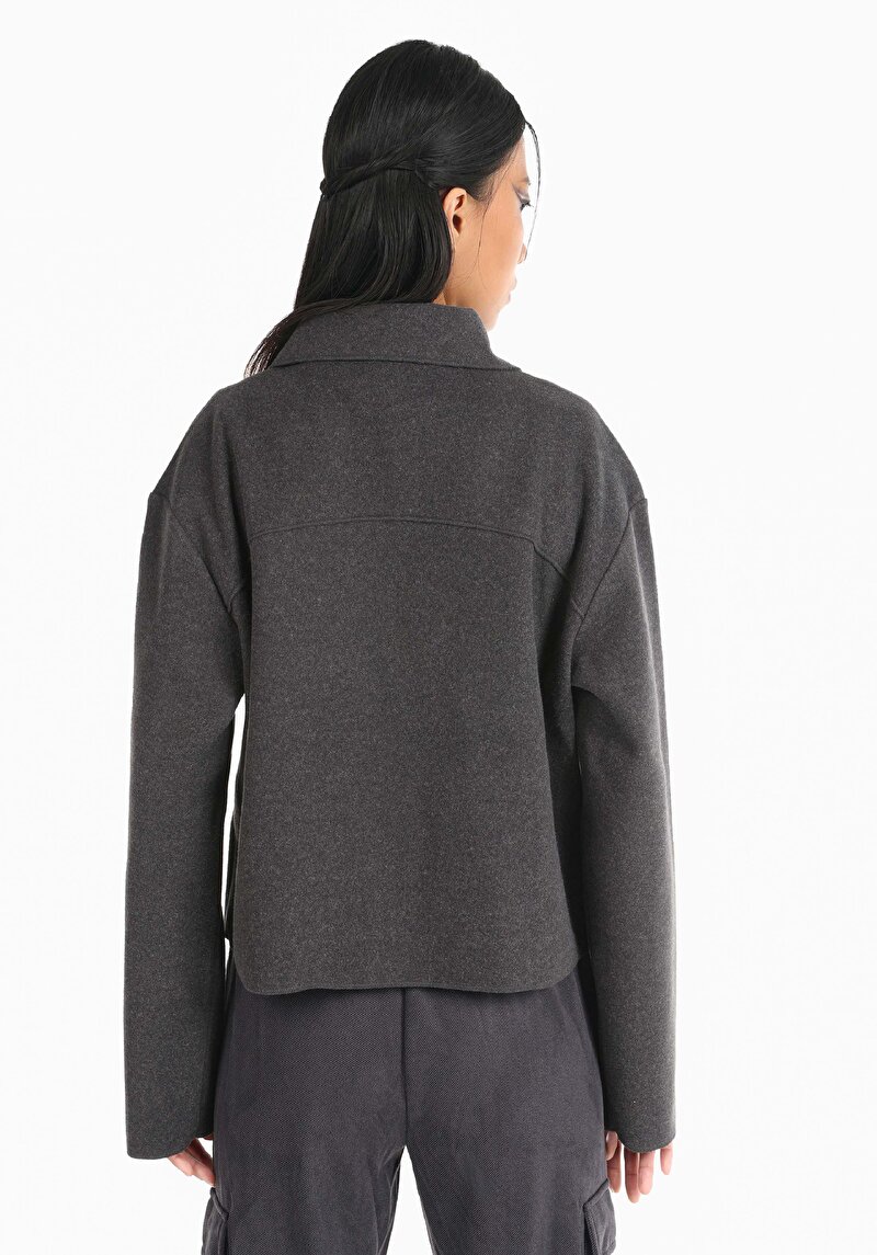 Imagine a Jacheta De Dama Antracit Regular Fit Cl1065626