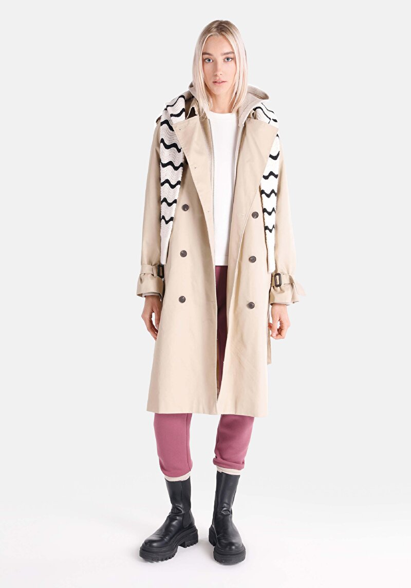 Imagine a Jacheta De Dama Bej Regular Fit Cl1065630