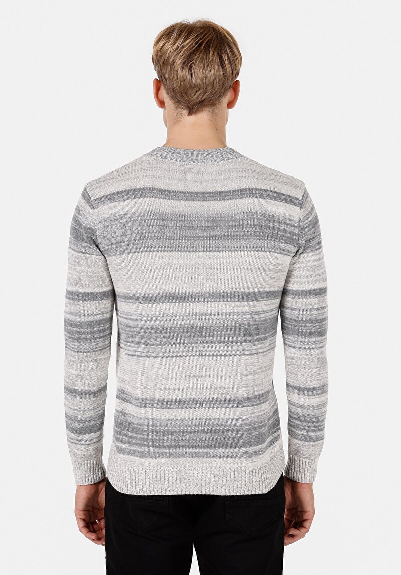 Imagine a Pulover De Barbati Gri Regular Fit Cl1071782