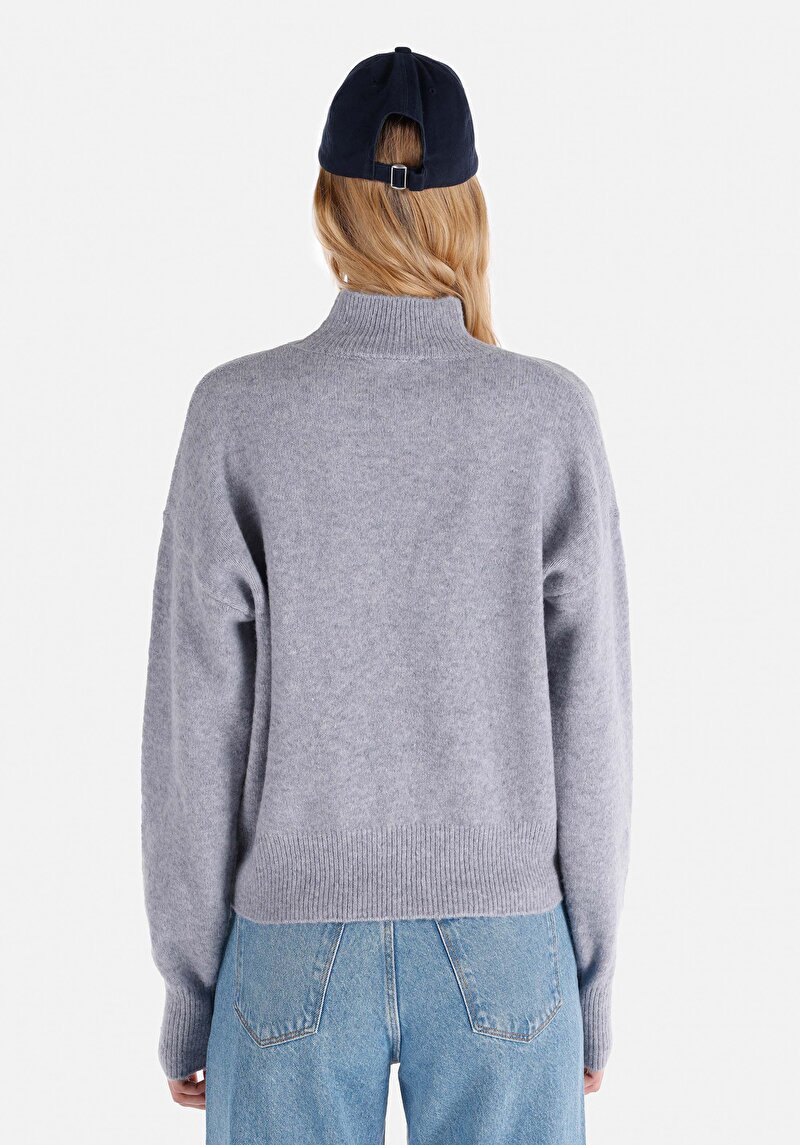 Afișați detalii pentru Pulover De Dama Albastru Regular Fit  Cl1065641