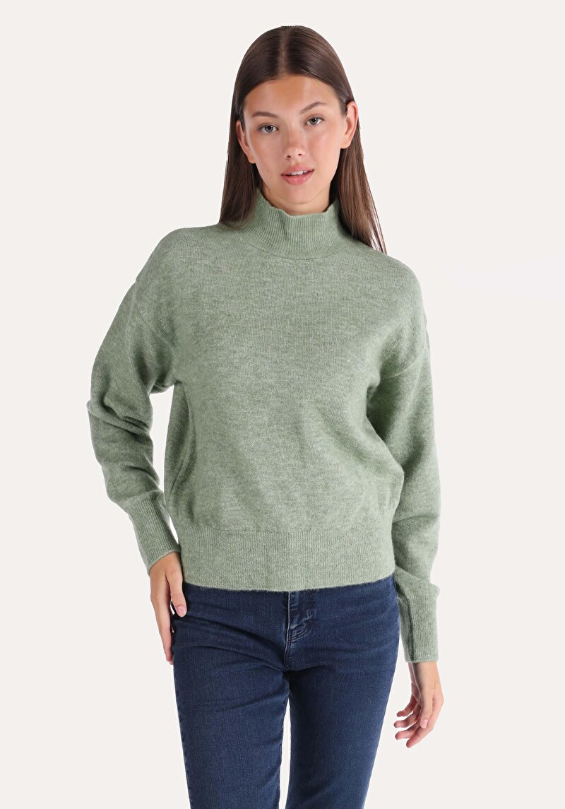 Imagine a Pulover De Dama Verde Regular Fit  Cl1065641