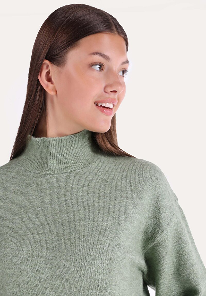 Afișați detalii pentru Pulover De Dama Verde Regular Fit  Cl1065641