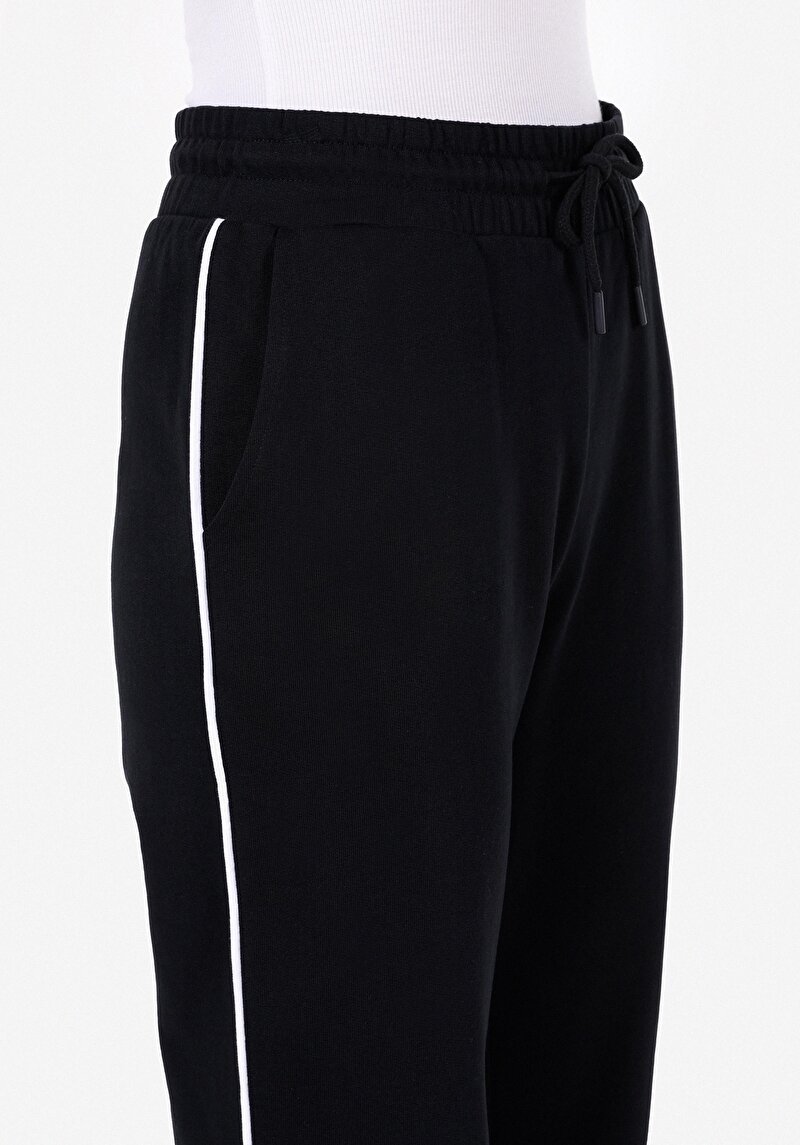 Afișați detalii pentru Pantaloni De Trening De Dama Negru Regular Fit  Cl1071841