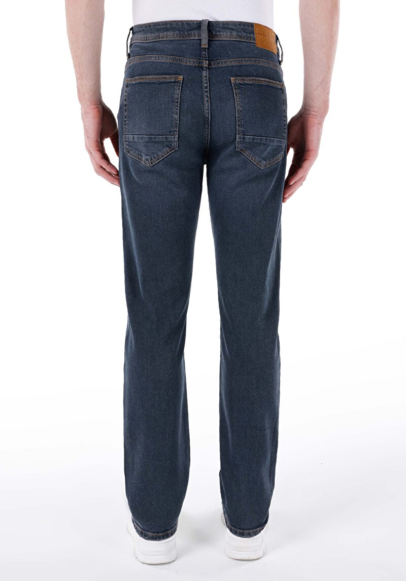 Afișați detalii pentru Blugi İndigo Închis Pentru Bărbați Regular Fit