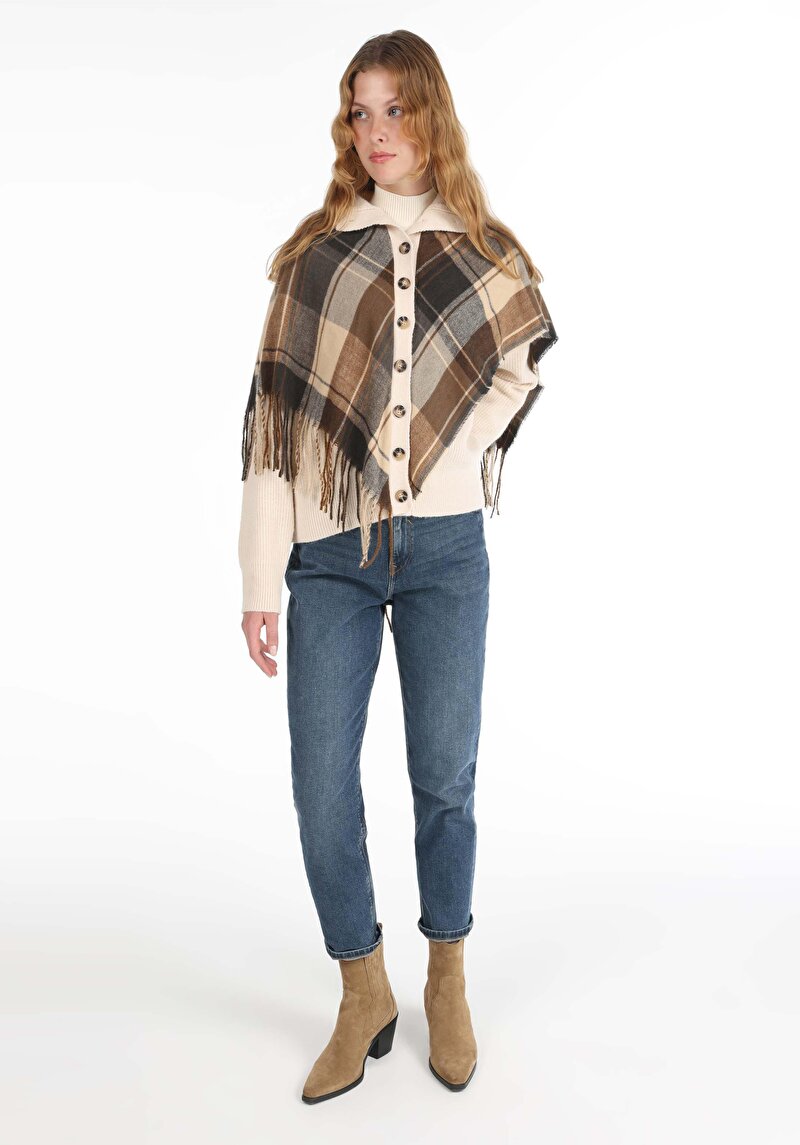 Imagine a Cardigan De Dama Bej Regular Fit Cl1065651