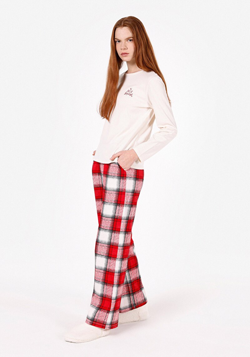 Imagine a Pantaloni De Trening De Dama Roşu Regular Fit Cl1071890