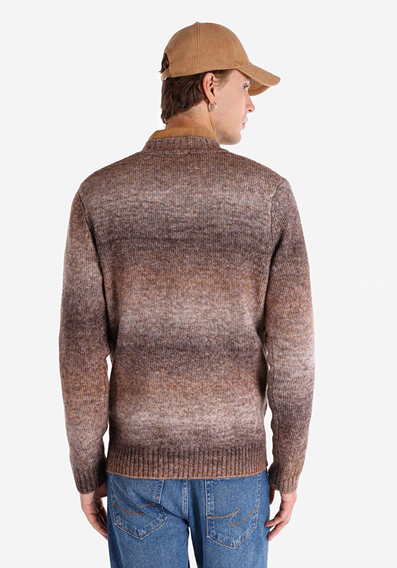 Imagine a Pulover De Barbati Bej Cl1065733