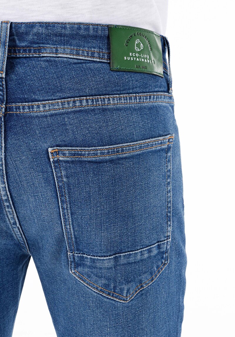 Afișați detalii pentru Blugi İndigo Pentru Bărbați Regular Fit