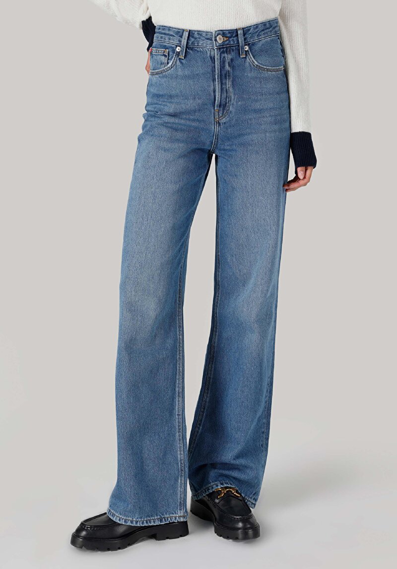 Afișați detalii pentru Regular Fit Blugi Bleumarin Pentru Femei