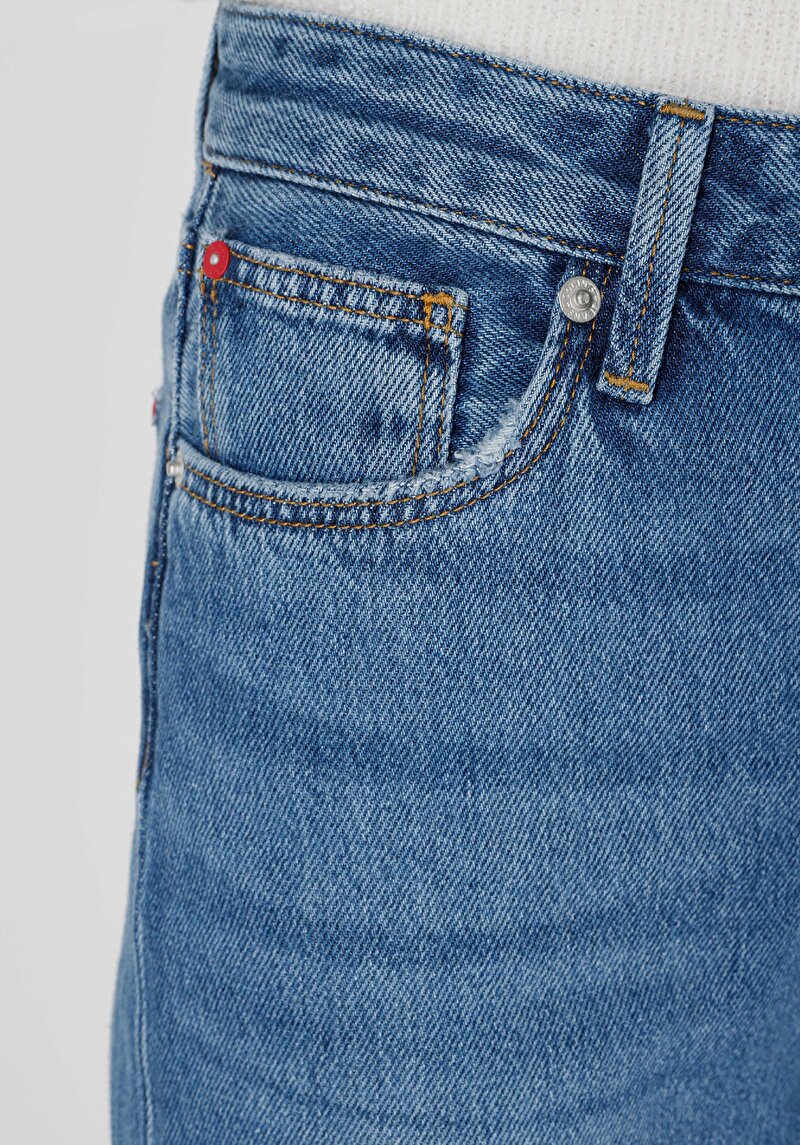 Afișați detalii pentru Regular Fit Blugi Bleumarin Pentru Femei