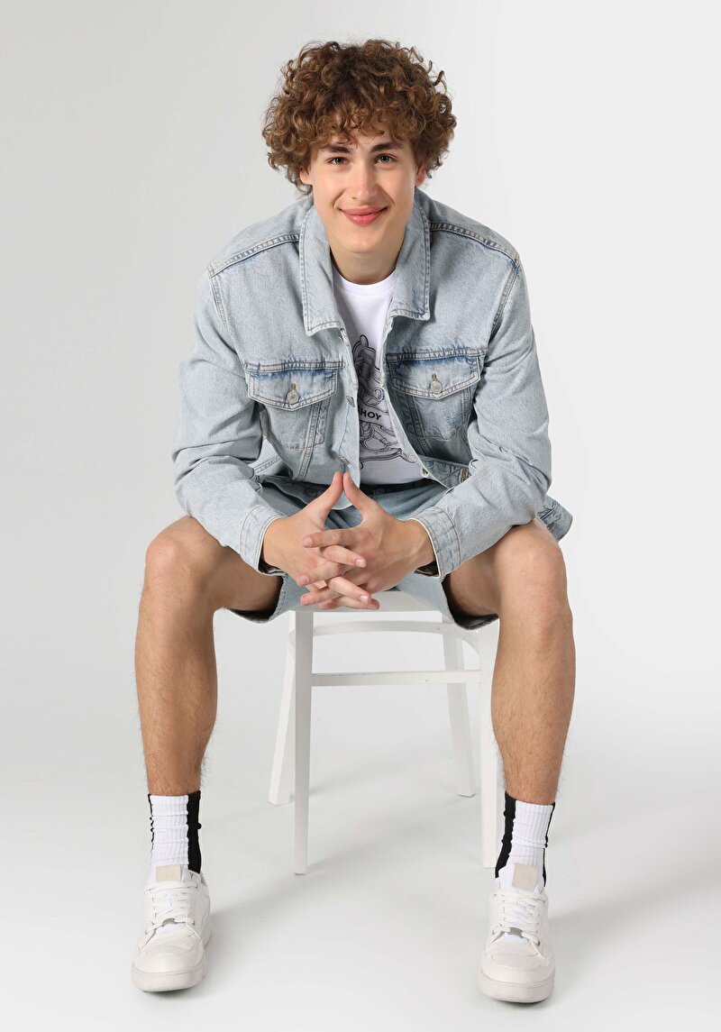 Afișați detalii pentru Jachetă Albastră Pentru Bărbați Cu Fermoar