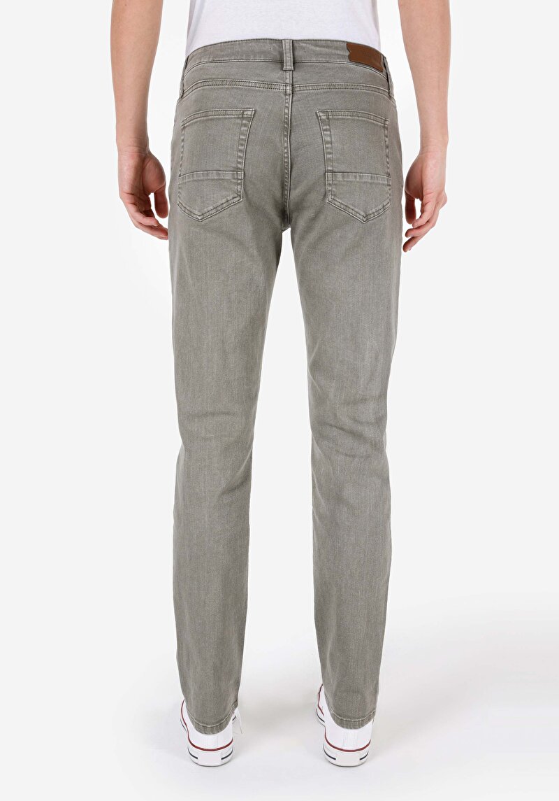 Afișați detalii pentru Pantaloni Verzi Pentru Bărbați Cu Talie Dreaptă Cu Talie Dreaptă