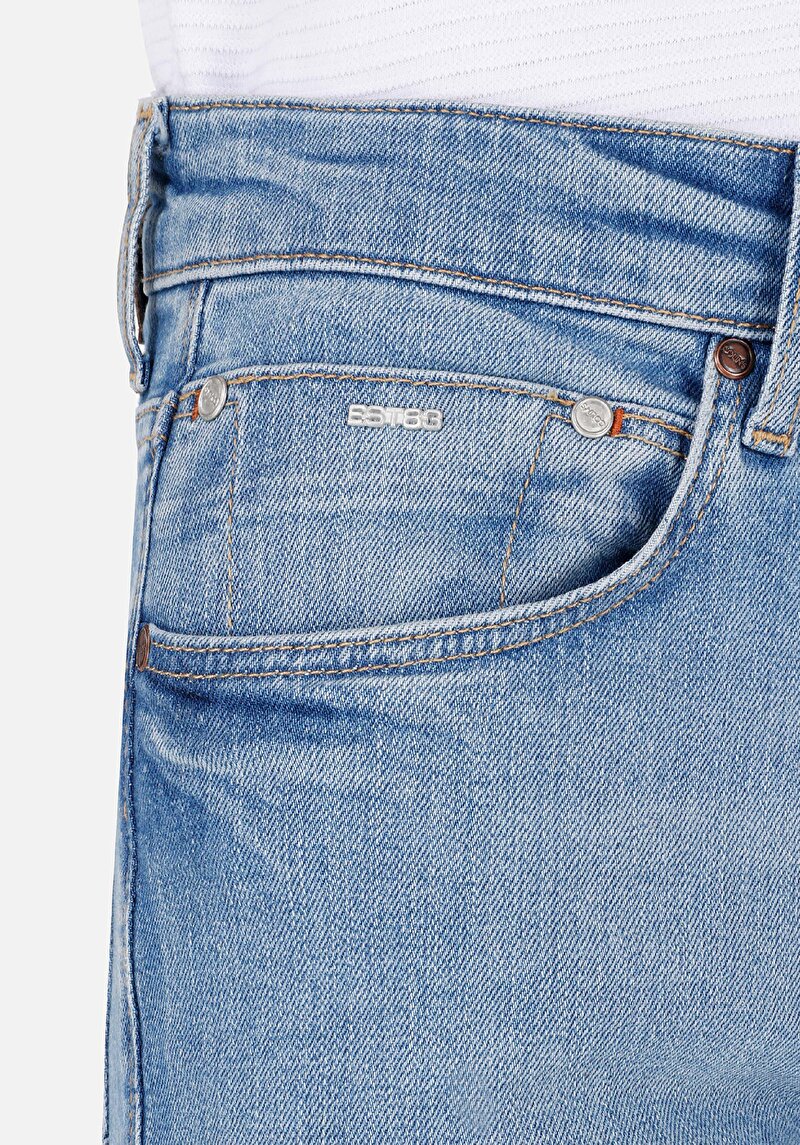 Afișați detalii pentru Blugi İndigo Pentru Bărbați Skinny Fit