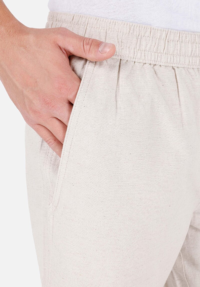 Afișați detalii pentru Pantaloni De Barbati Alb   Cl1063706