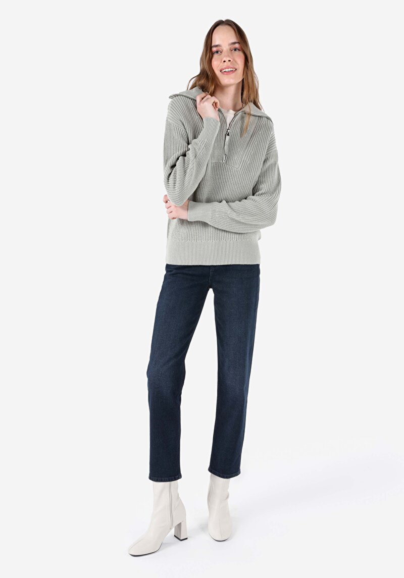 Imagine a Pulover De Dama Verde Regular Fit Cl1067499