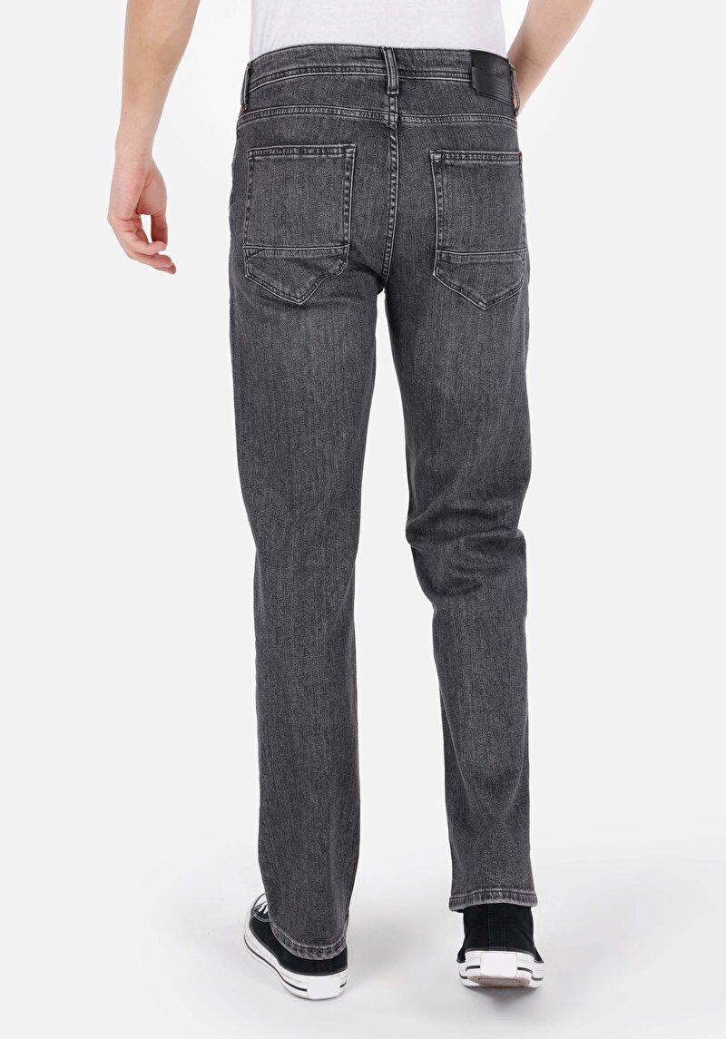 Imagine a Pantaloni De Barbati Negru Regular Fit 045 David Cl1069473