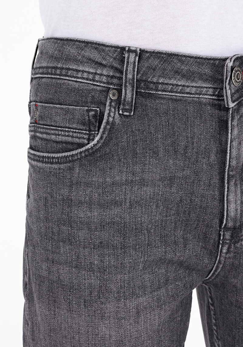 Afișați detalii pentru Pantaloni De Barbati Negru Regular Fit 045 David Cl1069473