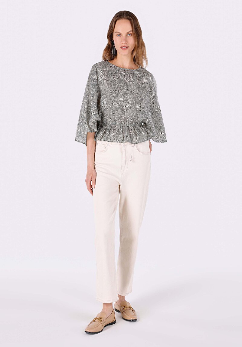 Imagine a Cămașă Verde Pentru Femei Regular Fit