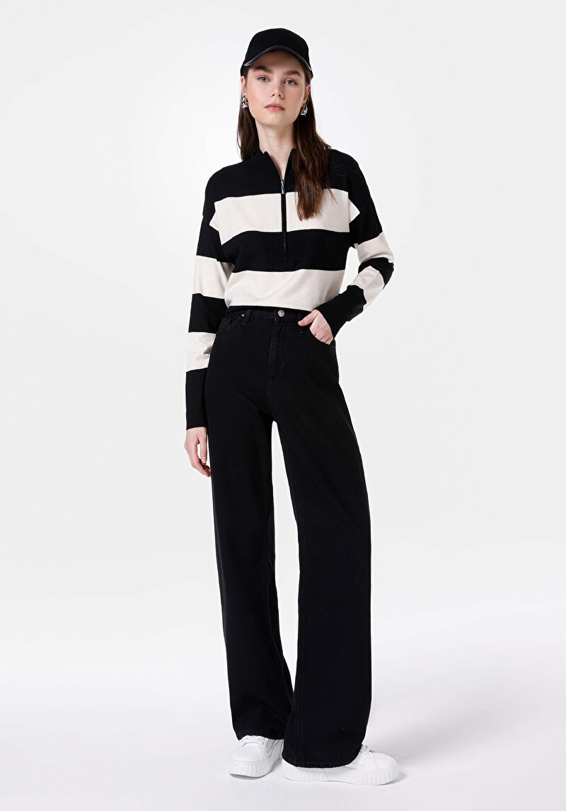 Imagine a Pantaloni De Dama Negru Regular Fit 970 Berry Cl1067512