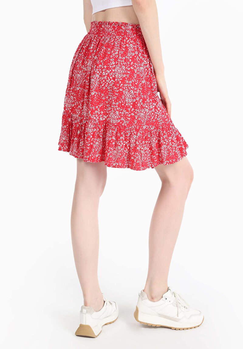 Imagine a Fusta De Dama Roşu Mini Skirt Cl1063935