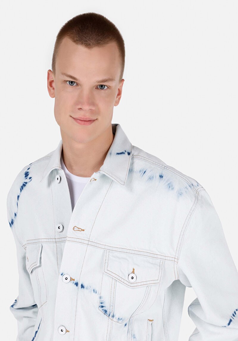 Afișați detalii pentru Jachetă Bej Pentru Bărbați Oversize Fit