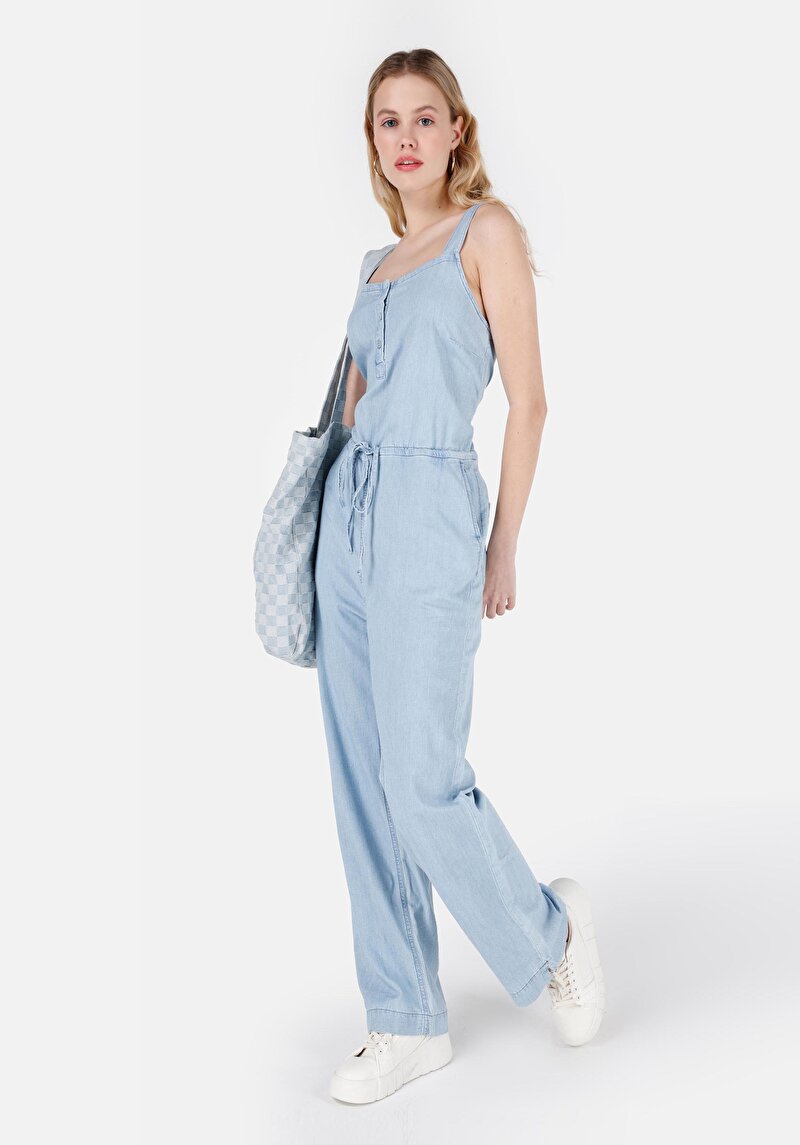 Imagine a Blugi İndigo Pentru Femei Regular Fit