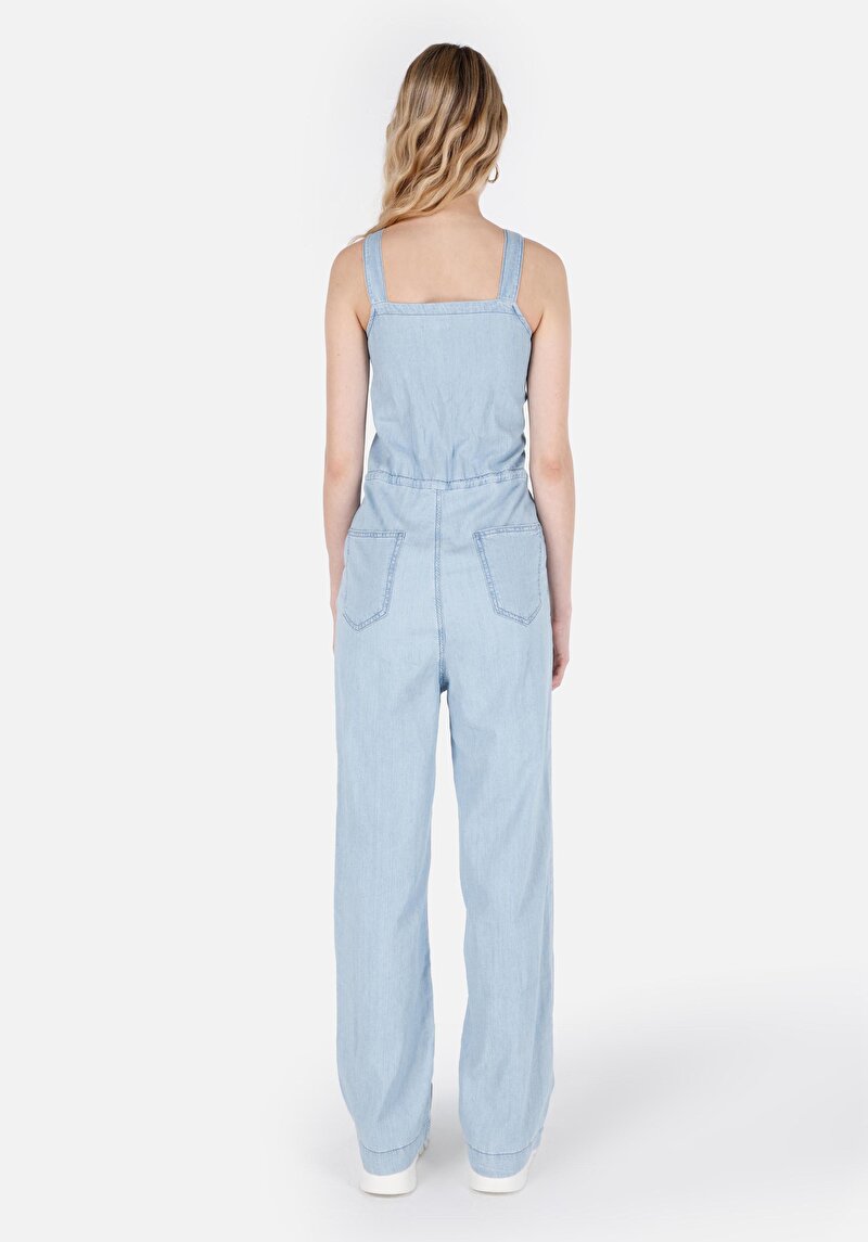 Imagine a Blugi İndigo Pentru Femei Regular Fit