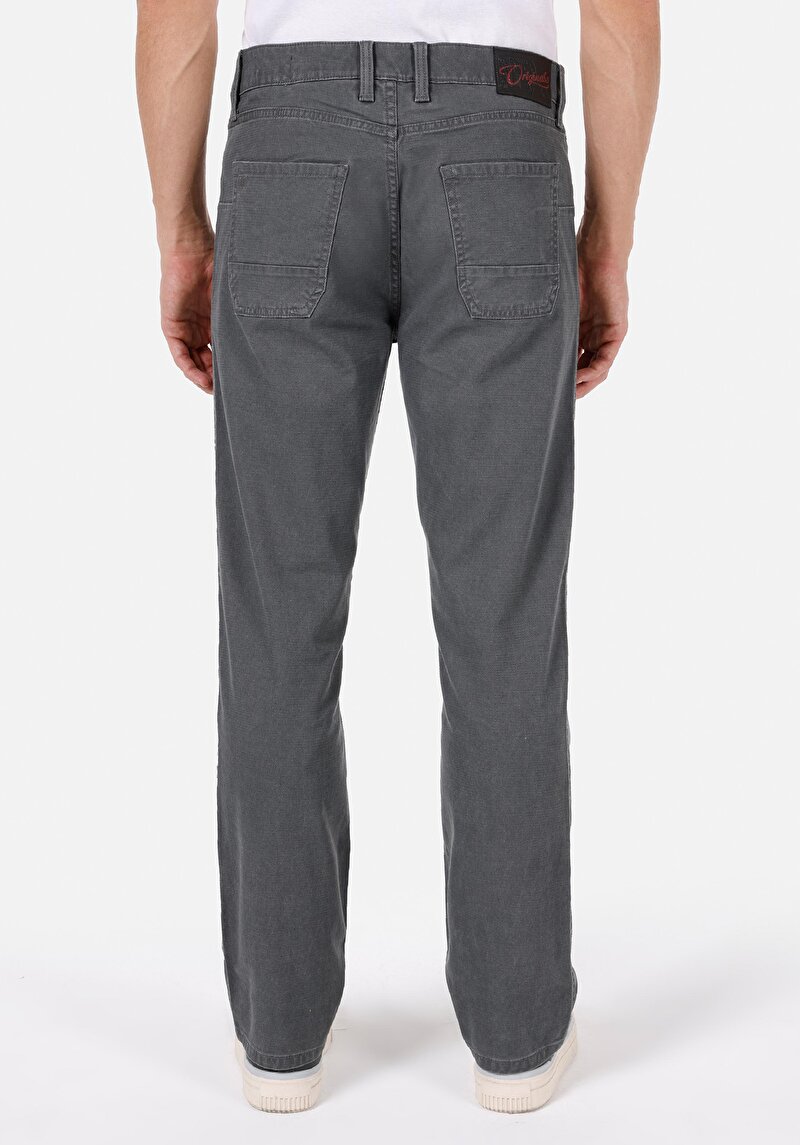 Afișați detalii pentru Pantaloni De Barbati Antracit Regular Fit  Cl1069963