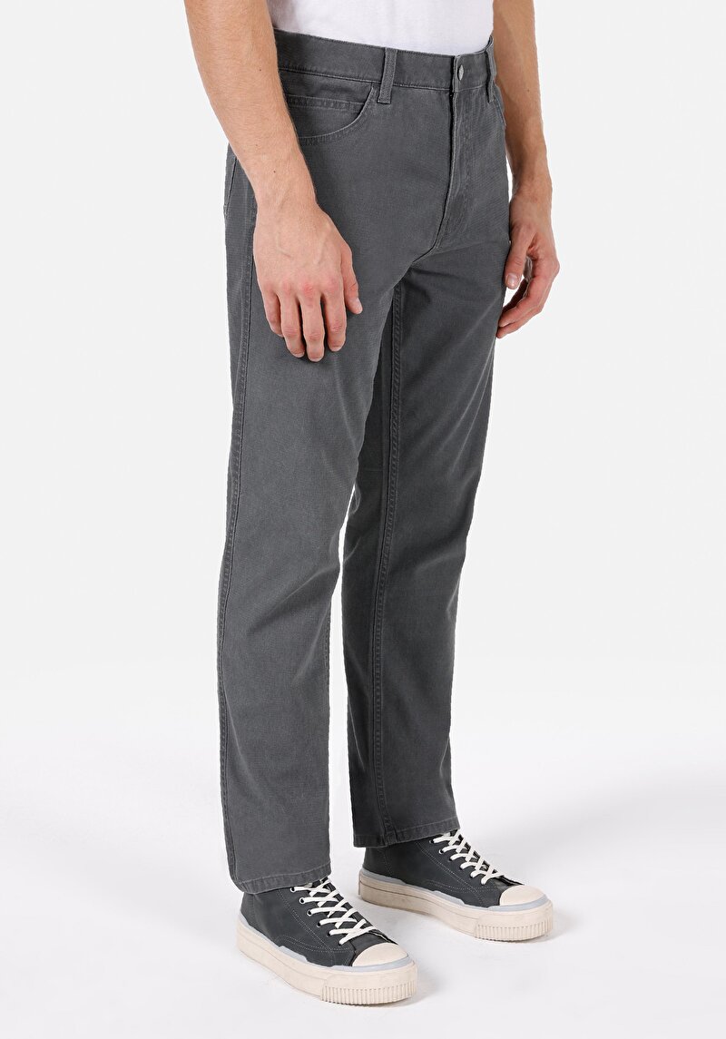 Afișați detalii pentru Pantaloni De Barbati Antracit Regular Fit  Cl1069963