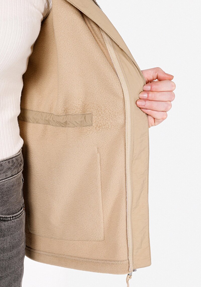 Imagine a Jacheta De Dama Bej Regular Fit Cl1072575