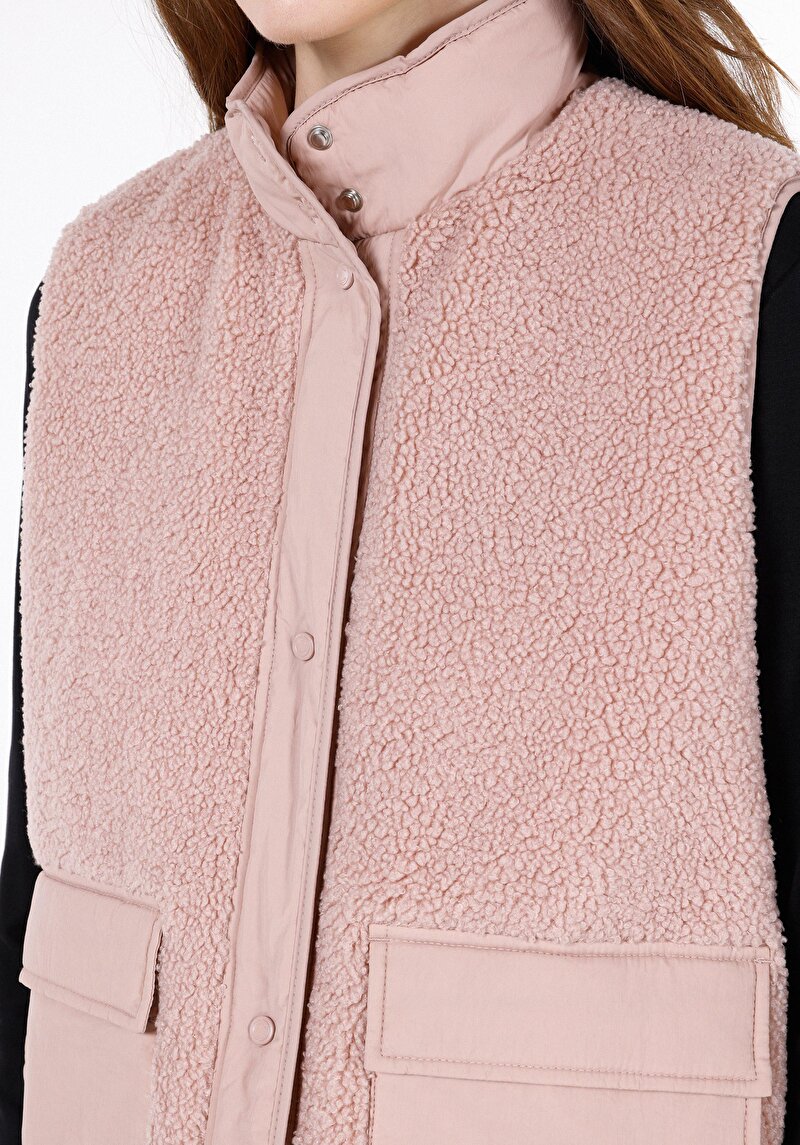 Afișați detalii pentru Vesta De Dama Roz Regular Fit  Cl1072614