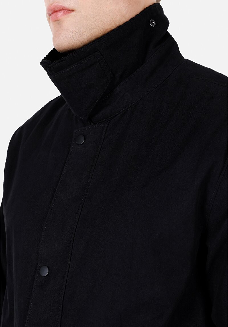 Afișați detalii pentru Jacheta De Barbati Negru Comfort Fit  Cl1072650