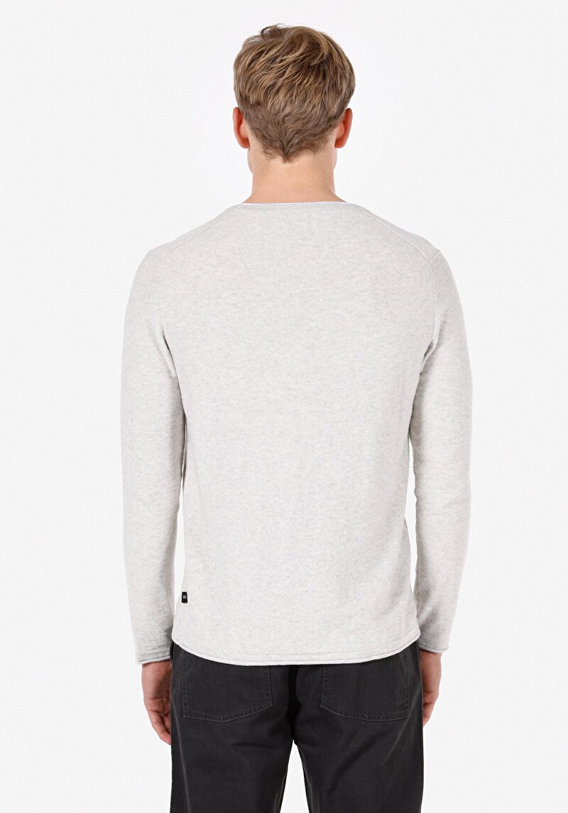 Imagine a Pulover De Barbati Gri Regular Fit Cl1072755