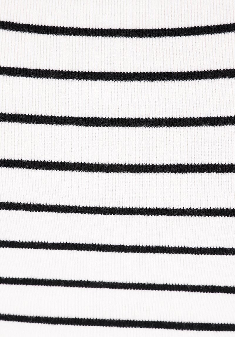 Afișați detalii pentru Pulover Cu Mâneci Scurte De Dama Alb Slim Fit  Cl1073126