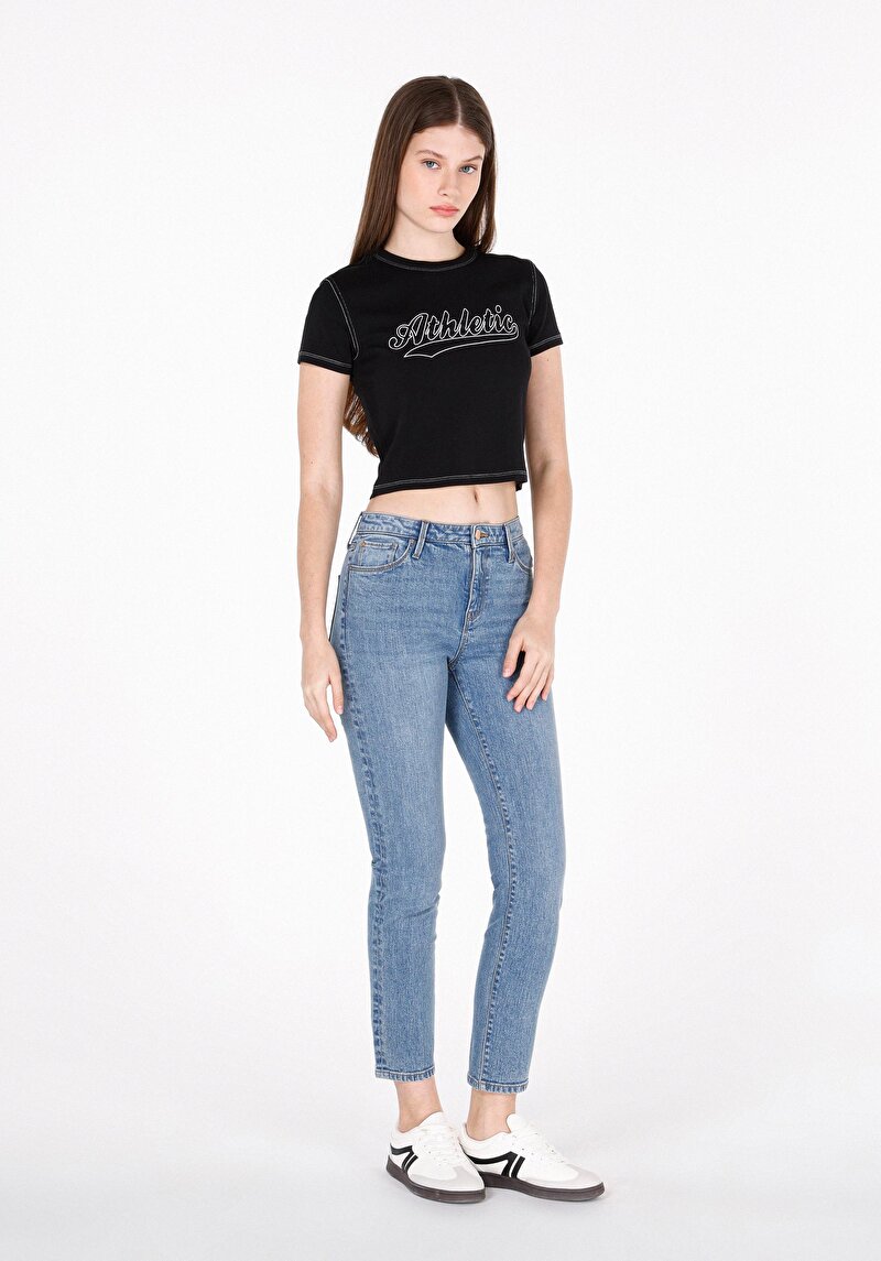 Imagine a Pantaloni De Dama Denim Slim Fit 703 Carla Cl1073230